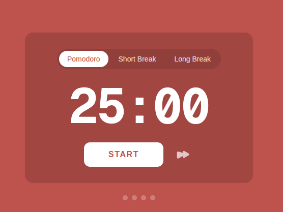 Pomodoro Tracker screenshot